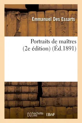 Portraits de maîtres (2e édition)