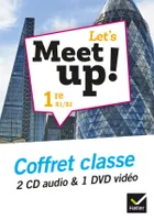 Let's Meet up ! - Anglais 1re Éd. 2019 - Coffret CD DVD
