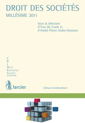 Droit des sociétés - Millésime 2011, Millesime 2011