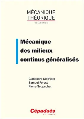 MECANIQUE DES MILIEUX CONTINUS GENERALISES