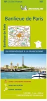 Carte Zoom Banlieue de Paris