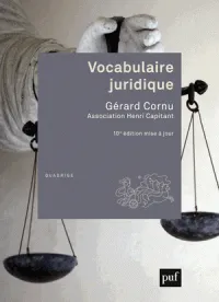 vocabulaire juridique (10ed)