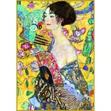 Puzzle - 1000 pièces - Dame avec un eventail - Gustav Klimt