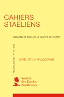 Cahiers staëliens, Staël et la philosophie