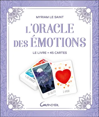 L'Oracle des émotions - Le livre + 45 cartes - Coffret