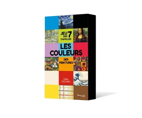 Livres Loisirs Loisirs créatifs et jeux Jeux Jeu des 7 familles Les couleurs des peintures Claire Zuchelli-Romer