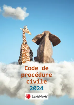 Code de procédure civile 2024 - Jaquette Eléphant - Girafe