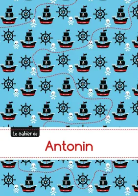 Le cahier d'Antonin - Séyès, 96p, A5 - Pirates