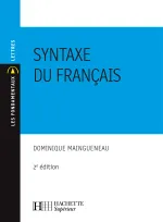 Syntaxe du français, N°29 2ème édition