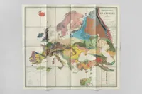 Carte – Carte géologique de l'Europe - Géographie nostalgiqu