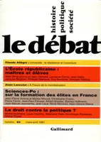 Le débat n°64, mars-avril 1991