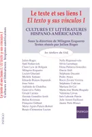 I, Le texte et ses liens I/ El texto y sus vinculos I, Cultures et littératures hispano-américaines