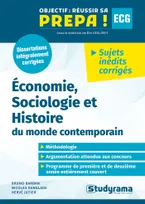 Annales Economie Sociologie et Histoire du monde contemporain, Prépa ECG