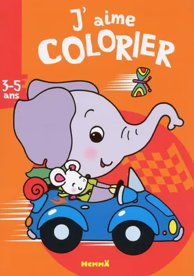 J'aime colorier (3-5 ans) (Elephant)