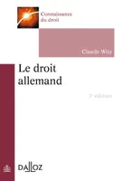 Le droit allemand - 3e ed.
