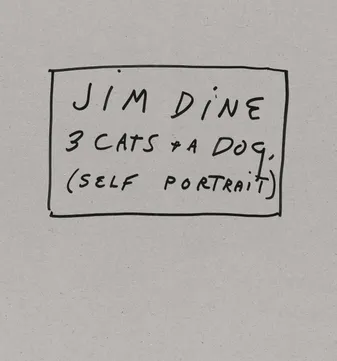 Jim Dine 3 Cats and a Dog Self Portrait (Limited edition of 50 sets) /anglais