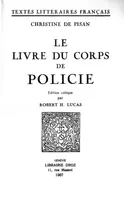 Le Livre du Corps de Policie