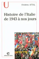 Histoire de l'Italie depuis 1943 à nos jours