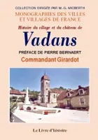 Histoire de la ville et du château de Vadans