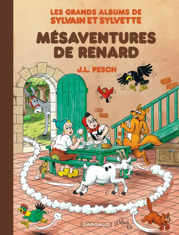 Livres BD BD adultes 5, Les Grands Albums de Sylvain et Sylvette - Tome 5 - Les Mésaventures de Renard Jean-Louis Pesch