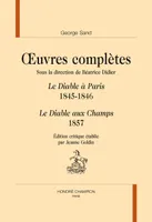 Oeuvres complètes / George Sand, 1845-1846, Le diable à Paris - 1845-1846