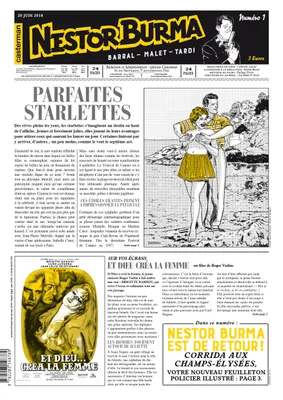 Nestor Burma : corrida aux Champs-Elysées, journal, n  1