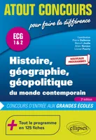 Histoire, géographie, géopolitique du monde contemporain, Ecg 1 & 2