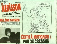 MARIUS L'EPATANT HERISSON N°2353 - EDITH A MATIGNON : PAS DE CRESSON SANS OSEILLE !
