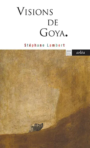 Livres Littérature et Essais littéraires Romans contemporains Francophones Visions de Goya, L'éclat dans le désastre Stéphane Lambert
