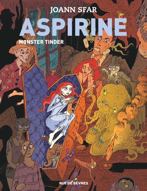 Livres BD BD adultes Aspirine, 3, Monster tinder, Monster Tinder Joann Sfar