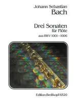 3 Sonaten Bwv1001-1006