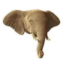 PUZZLE 3D ELEPHANT