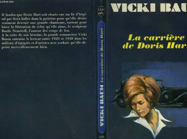 La carrière de Doris Hart, roman Vicki Baum