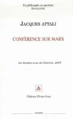 Conférence sur Marx