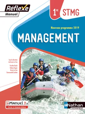 Management - 1ère STMG (Manuel Réflexe) Livre + Licence élève 2019