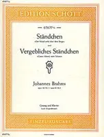 Ständchen / Vergebliches Ständchen, op. 106/1 u. 84/4. high Voice Part and Piano. aiguë.