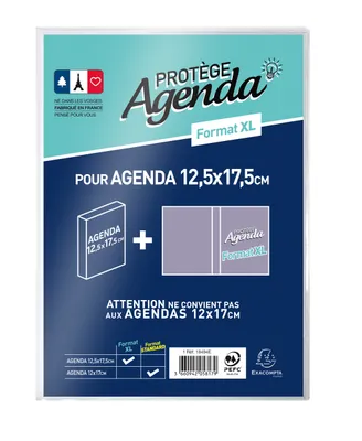 Protège-agenda Forum intégra 12,5x17,5