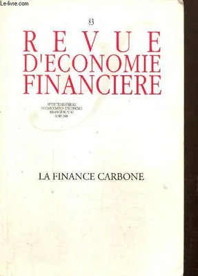 La finance carbone - N° 83 - Mars 2006