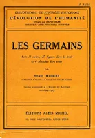 Les Germains, Cours professé, école du Louvre 1924-1925