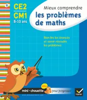 Mini chouette mieux comprendre les problèmes de maths CE2/CM1 8-10 ans