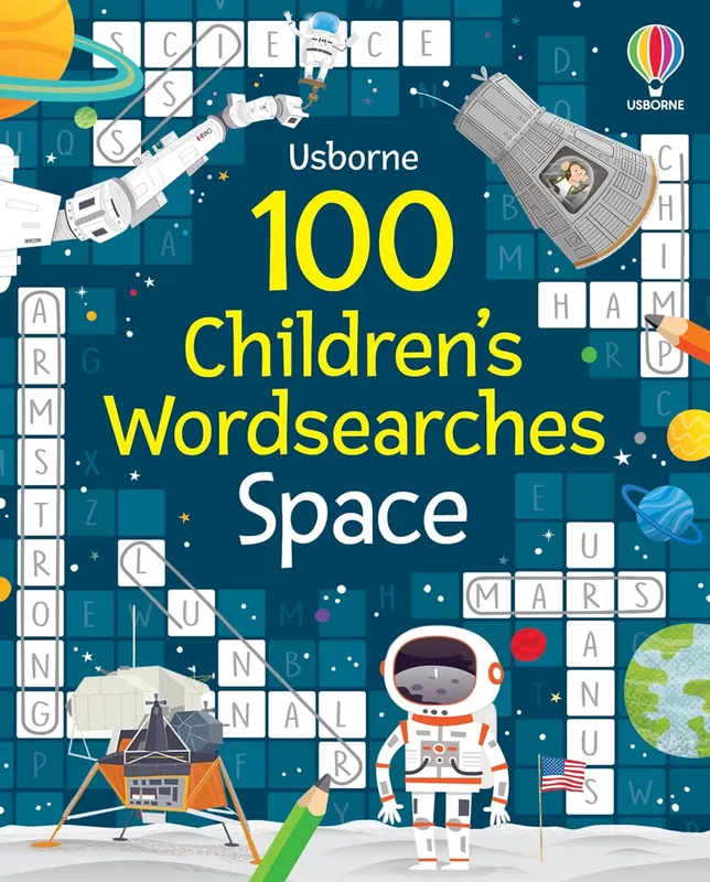 Livres Scolaire-Parascolaire Primaire 100 Children's Wordsearches: Space Phillip Clarke