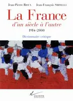 La France d'un siècle à l'autre 1914-2000, Dictionnaire critique