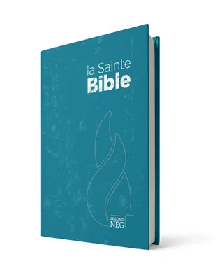 Bible Segond NEG compacte, couverture rigide imprimée bleue