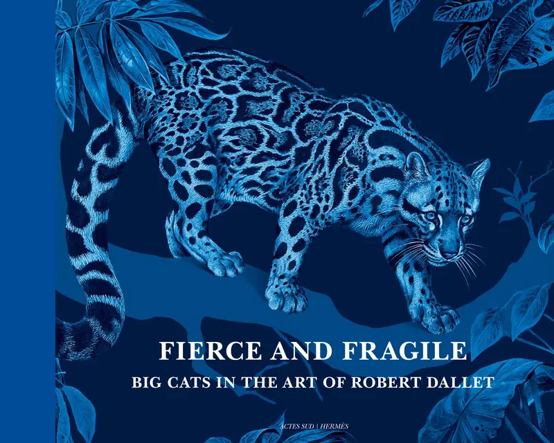 Livres Arts Arts graphiques Fierce and Fragile, Big Cats in the Art of Robert Dallet, Version anglaise de Féroces et fragiles... Dominique Baqué, Nadine Coleno, Alan Rabinowitz