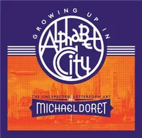 Growing Up in Alphabet City: The Unexpected Letterform Art of Michael Doret /anglais