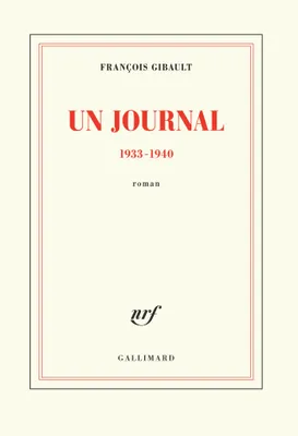 Un journal, (1933-1940)