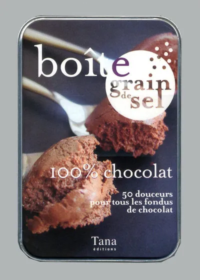 Livres Loisirs Gastronomie Cuisine 100 % chocolat, 50 douceurs pour tous les fondus de chocolat Collectif