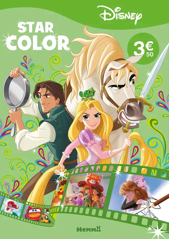 Livres Jeunesse Loisirs et activités Disney - Star Color (Raiponce) Collectif