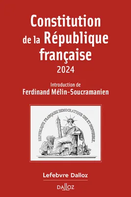 Constitution de la République française 2024