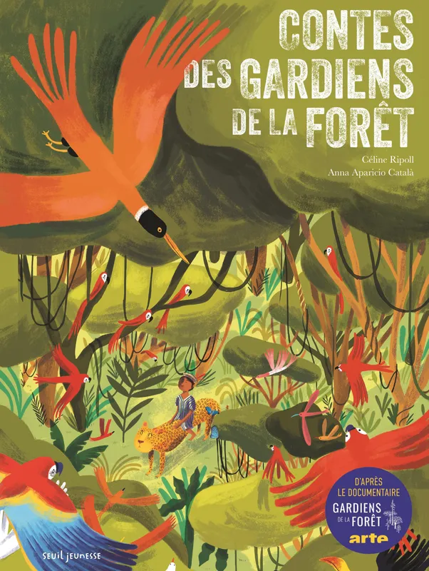 Livres Jeunesse de 3 à 6 ans Recueils, contes et histoires lues Contes des gardiens de la forêt Céline Ripoll